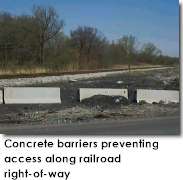 Concrete barriers