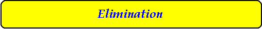 Elimination