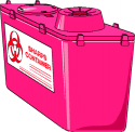 Recycle Container for Sharp Objects