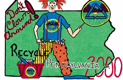 Don't Clown Around - Recycle Pennsylvania 2000