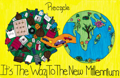 Recycle - It's the way to the new millennium