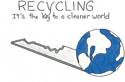 Recycling is the Key to a Cleaner World