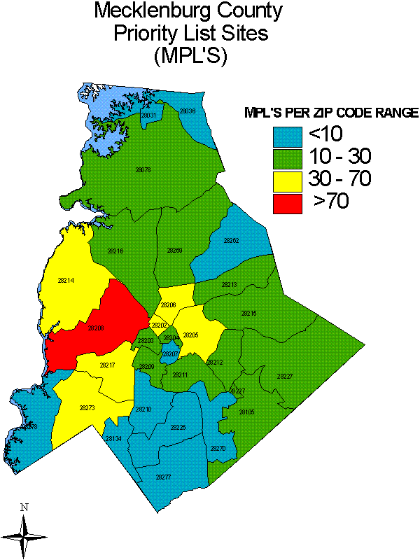 Mecklenburg County State Of The Water 1997
