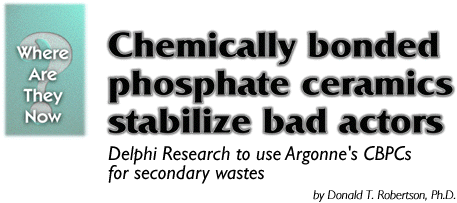 chemically bonded phosphate ceramics