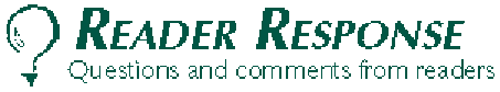reader response logo