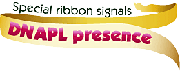 Special ribbon signals DNAPL presence