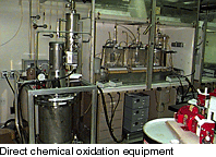 Direct chemical oxidation equipment