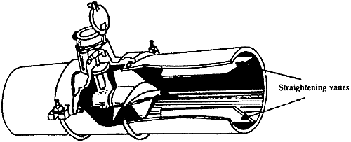 drawing of an irrigation propeller meter