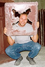 Intern with fiberglass