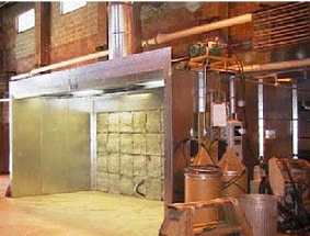 Picture of Wet to Dry Filter Paint Spray Booth